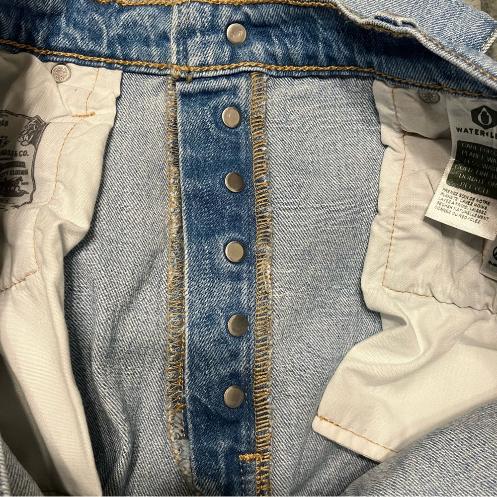 Levi’s Premium 501 S Skinny Jeans - Light Wash - Women’s 32x30 Measured at 33x29 - Picture 9 of 14